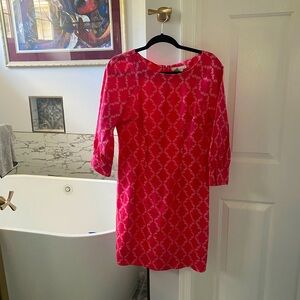 Pink Boden cotton dress, size 6